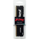 RAM Desktop Kingston Hyper FURY Beast Black 16GB (1x16GB) DDR4 3200MHz