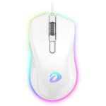 Chuột Gaming DAREU EM908 White (LED RGB, BRAVO sensor)