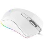 Chuột Gaming DAREU EM908 White (LED RGB, BRAVO sensor)