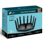 Router TP-Link Archer AX90 | Wi-Fi 6 Gigabit Ba Băng Tần AX6600