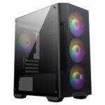 Vỏ máy tính Case MSI MAG FORGE M100A - 4 FAN RGB