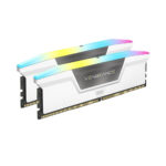 RAM Desktop CORSAIR Vengeance RGB White 32GB (2x16GB) DDR5 6000MHz