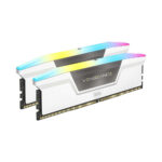 RAM Desktop CORSAIR Vengeance RGB White 64GB (2x32GB) DDR5 5600MHz