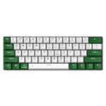 Bàn phím cơ không dây DAREU EK861 Green White ( Brown Switch)