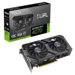 Card màn hình VGA ASUS Dual GeForce RTX 4070 EVO OC Edition 12GB GDDR6X