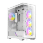 Vỏ máy tính Case ANTEC C3 ARGB WHITE - KÈM 4 FAN ARGB