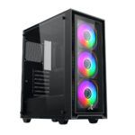 Vỏ máy tính Case XIGMATEK FLY II 3GF (EN44663) - KÈM 03 FAN RGB