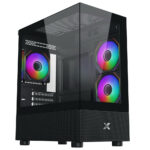 Vỏ máy tính Case XIGMATEK ALPHARD M 3GF (EN44090) - KÈM 03 FAN RGB