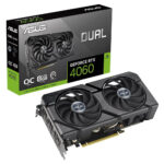 Card màn hình VGA ASUS Dual GeForce RTX 4060 EVO OC Edition 8GB GDDR6