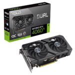 Card màn hình VGA ASUS Dual GeForce RTX 4060 Ti EVO OC Edition 16GB GDDR6