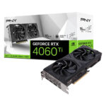 Card màn hình VGA PNY GeForce RTX 4060 Ti 16GB VERTO Dual Fan DLSS 3