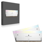 RAM Desktop CORSAIR DOMINATOR TITANIUM RGB White 64GB (2x32GB) DDR5 6600MHz