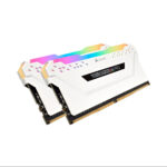 RAM Desktop CORSAIR Vengeance RGB Pro White 16GB (2x8GB) DDR4 3200MHz